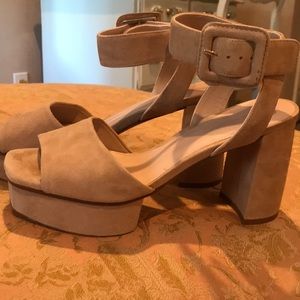 Stuart Weitzman platform heel